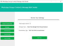 WhatsApp Groups and Contacts Bulk Sender Python Screenshot 8