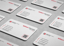 Red Business Card Template Screenshot 3