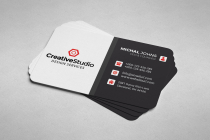 Red Business Card  Screenshot 2