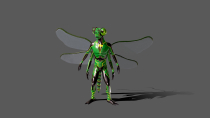 Dragon Fly 3D Model Screenshot 10