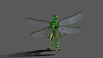 Dragon Fly 3D Model Screenshot 11