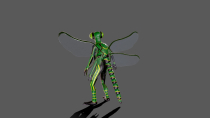 Dragon Fly 3D Model Screenshot 13