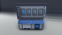 Red Bricks Buildings Pack 3d Objects Screenshot 4