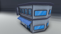 Red Bricks Buildings Pack 3d Objects Screenshot 5