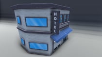 Red Bricks Buildings Pack 3d Objects Screenshot 6