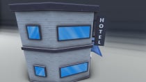 Red Bricks Buildings Pack 3d Objects Screenshot 7