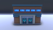 Red Bricks Buildings Pack 3d Objects Screenshot 19