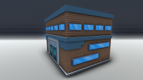 Red Bricks Buildings Pack 3d Objects Screenshot 21