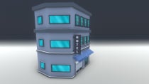 Red Bricks Buildings Pack 3d Objects Screenshot 24