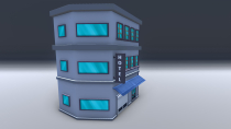 Red Bricks Buildings Pack 3d Objects Screenshot 25