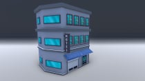 Red Bricks Buildings Pack 3d Objects Screenshot 29