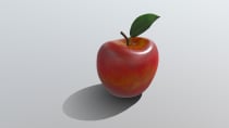 Realistic Apple 3D Object Screenshot 6