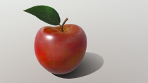 Realistic Apple 3D Object Screenshot 8