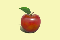 Realistic Apple 3D Object Screenshot 13