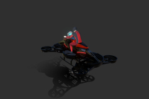 Helix Heli Cycle 3D Object Screenshot 6