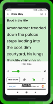 Crime Story Template Offline - Flutter full source Screenshot 5