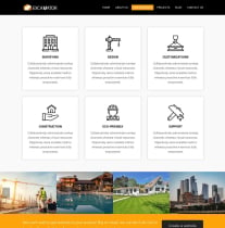 Construction WordPress Theme Screenshot 2