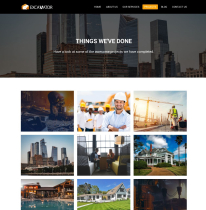 Construction WordPress Theme Screenshot 3