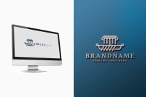 Maritime Law Logo Template Screenshot 1