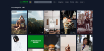 GreenPhotos - Models Photos Galleries PHP Script Screenshot 4