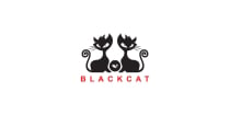 Black Cat Logo Template  Screenshot 1