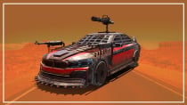 Bad Car Brigadier - Armored Car 3D Object Screenshot 6