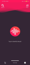 Music Finder Audio Recognition - Android App Screenshot 1