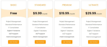 Prico - Responsive Pricing Tables CSS Screenshot 2