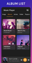  Music Player - MP3 Player - Player - Android App Screenshot 5