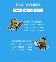 Orc Monsters Game Characters Screenshot 1