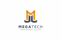 Megatech M Letter Tech Logo Screenshot 1