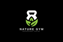 Nature Gym Logo Screenshot 2