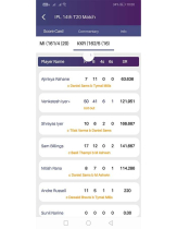 Cricket Live Score - Android App Source Code Screenshot 18