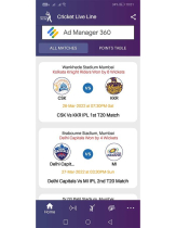 Cricket Live Score - Android App Source Code Screenshot 19