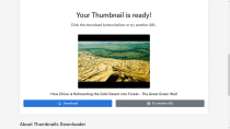 Videos Thumbnails Downloader Screenshot 3