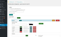 Seat Reservation Management for WordPress Screenshot 2