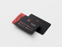 Black Business Card Template  Screenshot 4