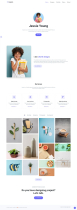 Inspiro - Responsive Portfolio HTML Template  Screenshot 5