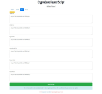 CryptoDave Faucet Script Screenshot 1