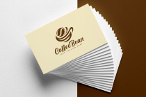 Coffee Cup With Bean Logo Design Screenshot 3