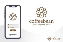 ​Floral Decorative Coffee Bean Logo Screenshot 6