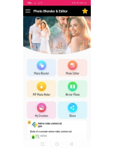 Photo Blender - Android App Source Code Screenshot 9
