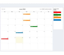 PHP Calendar Event Management  Screenshot 1