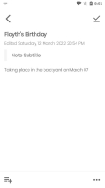 Note - Android App Source Code Screenshot 4
