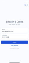 Banking Light - Mobile App UI Kit Ionic 6 Screenshot 4