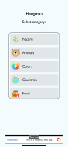 Hangman - iOS Source Code  Screenshot 1