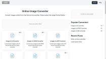 Image Converter PHP Script Screenshot 1