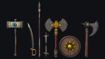 Legend Weapon 3D Objects Screenshot 9