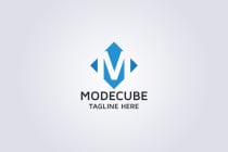 Mode Cube Letter M Logo Screenshot 2