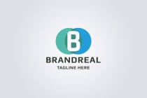 Brand Real Letter B Logo Screenshot 2